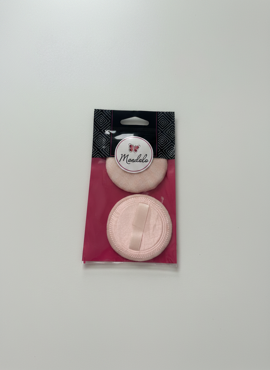Kit de Puffs para Maquiagem Rosé